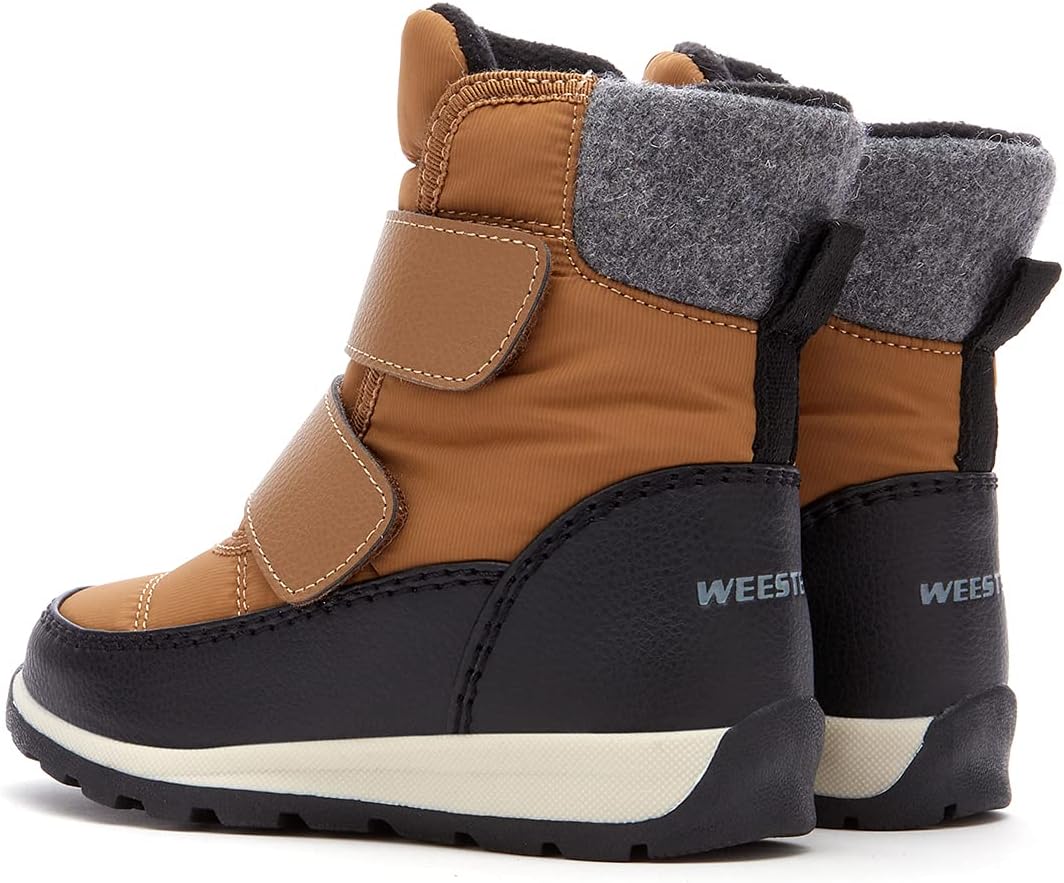 Weestep Winter Snow Boots for Boys and Girls Warm Easy-On (Toddler/Little Kids/Big Kids)