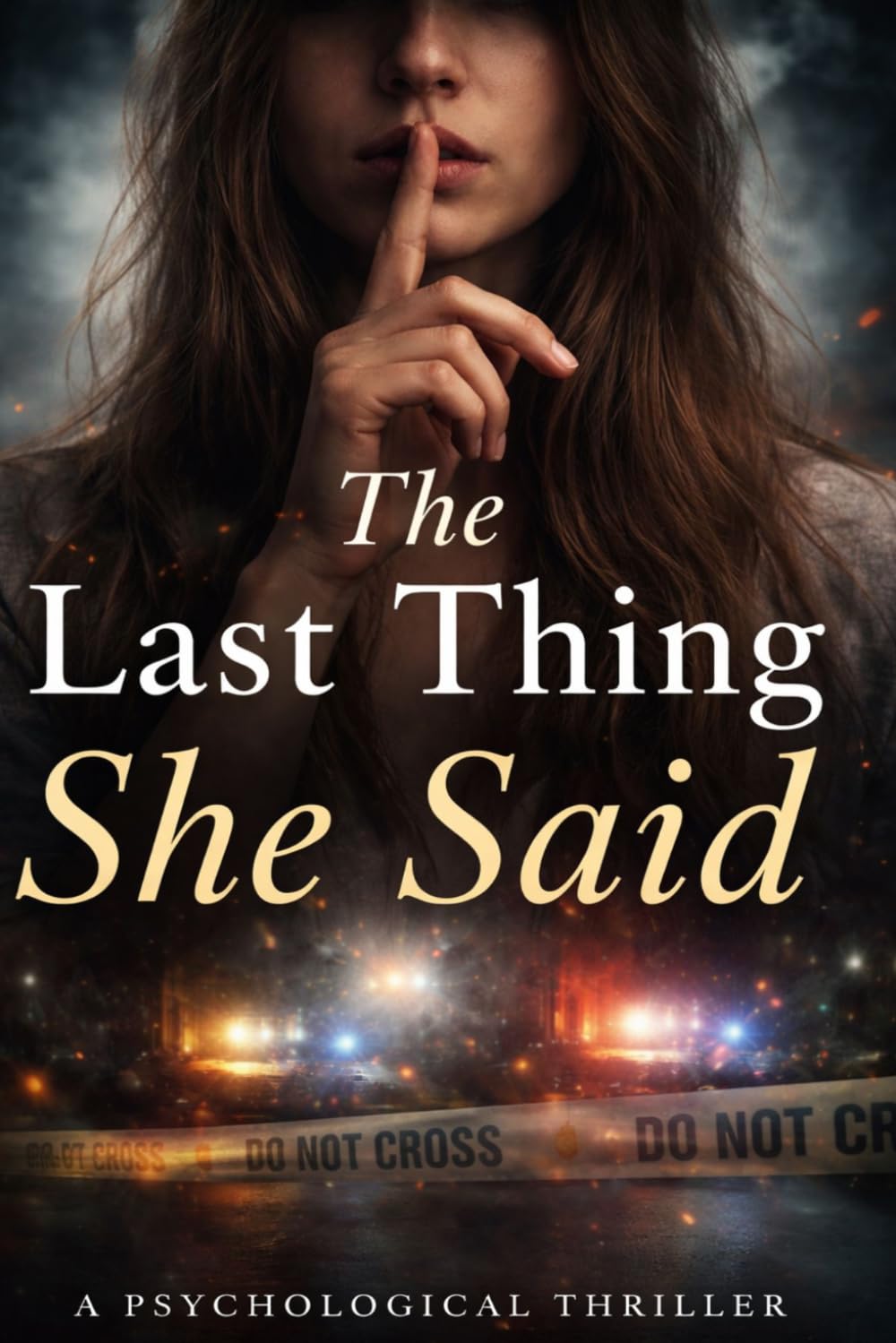 The Last Thing She Said: A Psychological Thriller About Marriage, Manipulation and Murder