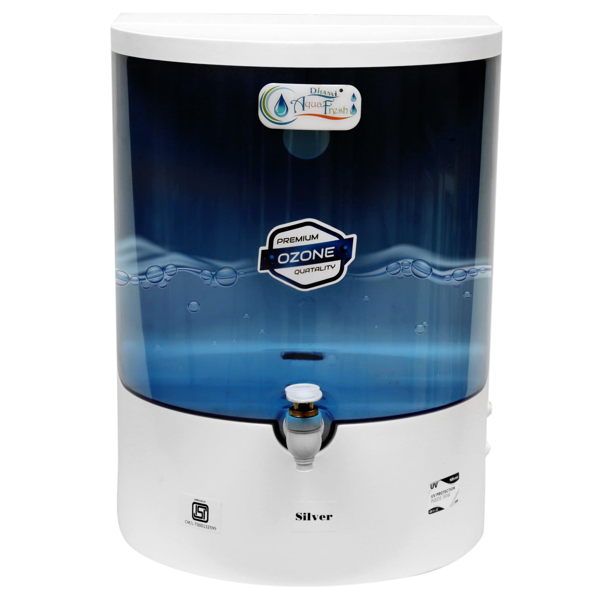DHANVI AquaFresh Water Purifier RO+COPPER+ UV, | 9Liter | Fully Automatic Function White Color Best For Home and Office (B0CTTRCZ1Z) Amazon Price History, Amazon Price Tracker
