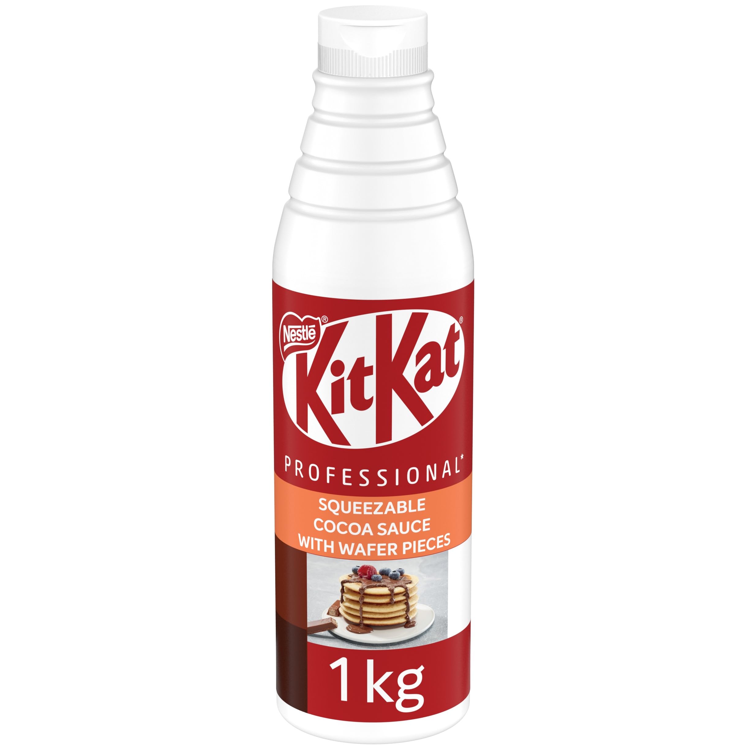KitKat Squeezable Cocoa Sauce with Wafer Pieces 1kg