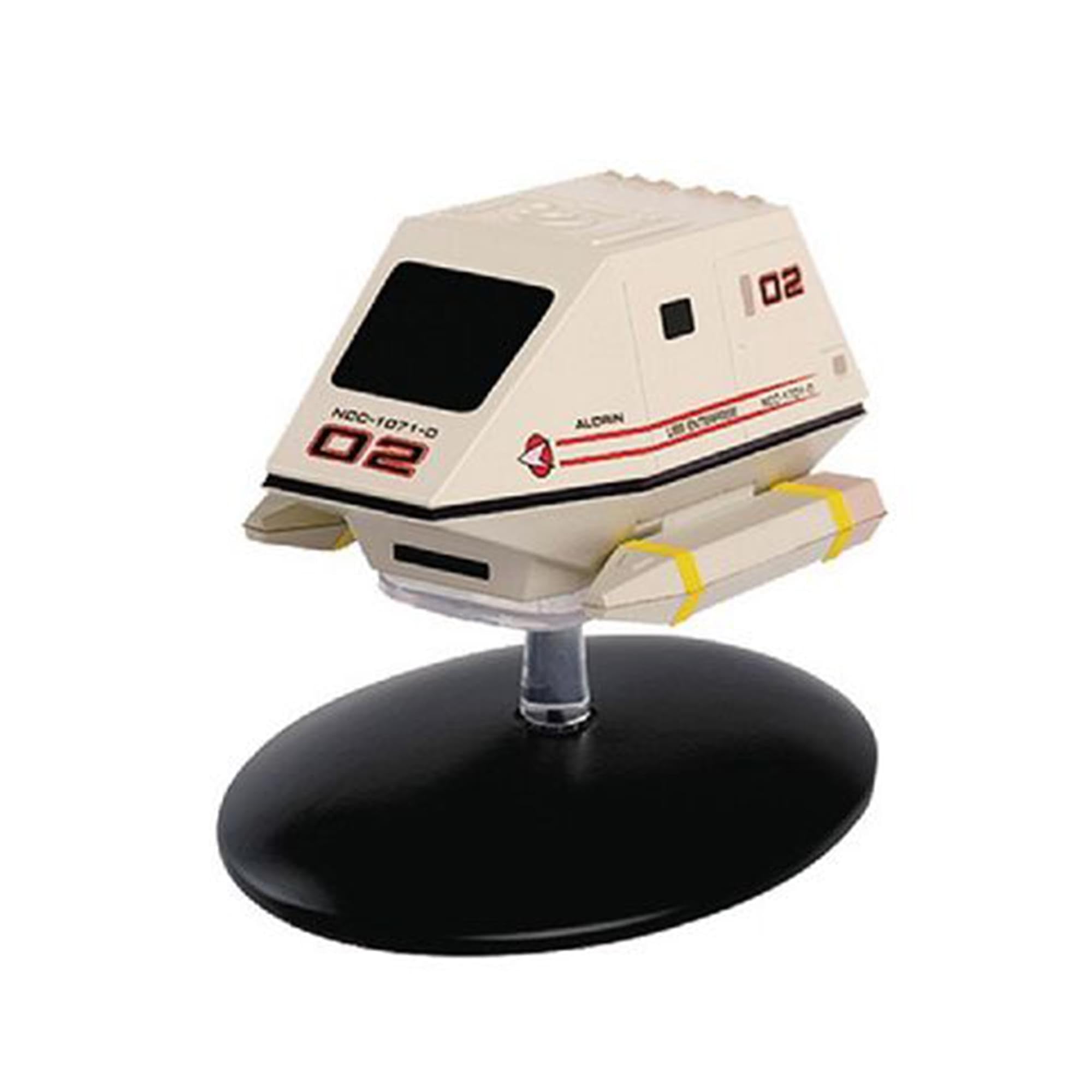 Eaglemoss Star Trek Raumschiffe Replik Shuttlecraft Typ 15 Aldrin NCC-1701-D 02