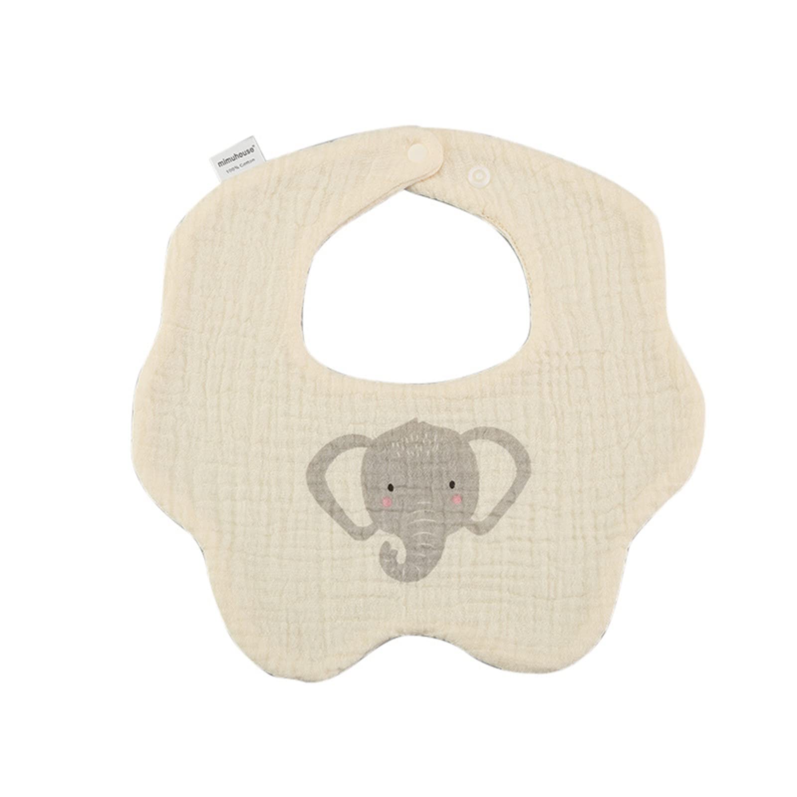 Multi-pattern Baby Bibs 6-Layer Baby Drooling Bibs Soft & Absorbent Muslin Bibs For Teething Drooling Baby Shower- Gift Bandana Drool Bibs For Girls Boys