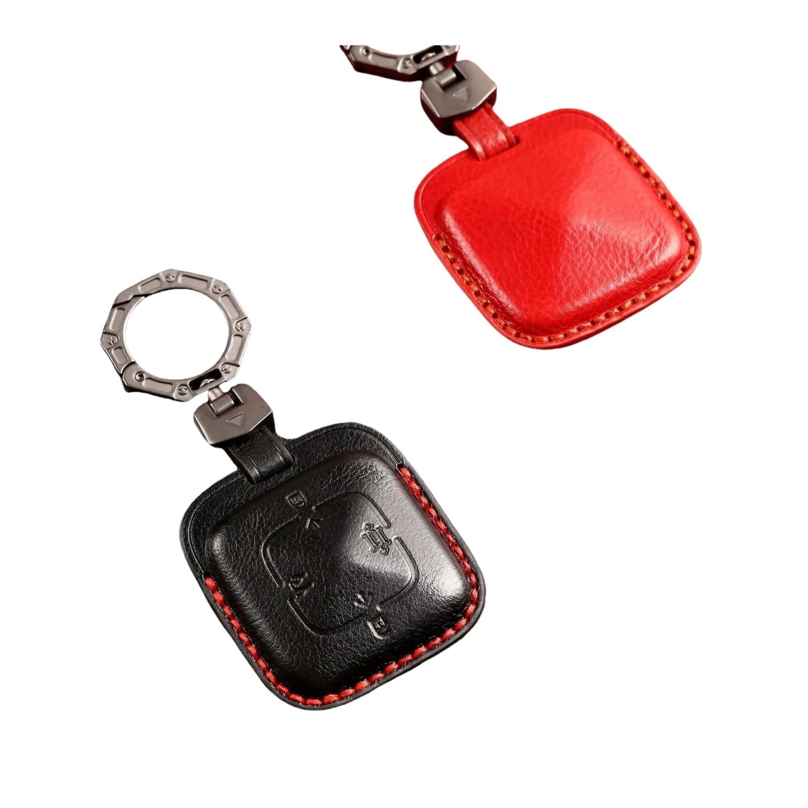 Compatibile for zeekr 001 2021-2024 Copertura della custodia chiave Smart Bluetooth 009 Auto Case fisica BASSE DI PROTEZIONE CUSCHLE CHIUNT CHIUKLE ACCESORIOS(Red)