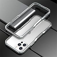 Vista 32 de HENGHUI Parachoques de aluminio compatibles con iPhone 12 Mini de 5.4 PULGADAS, estuche con marco metálico, parachoques delgado de diseño genial