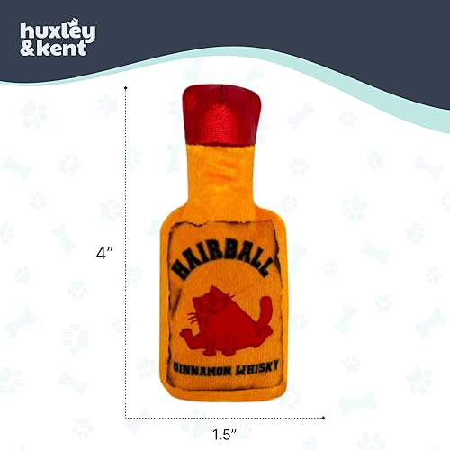 Miniatura 5 de Huxley & Kent Juguete de peluche para gatos Juguete interactivo de hierba gatera para gatos y gatitos Juguete suave para gatitos con sonido