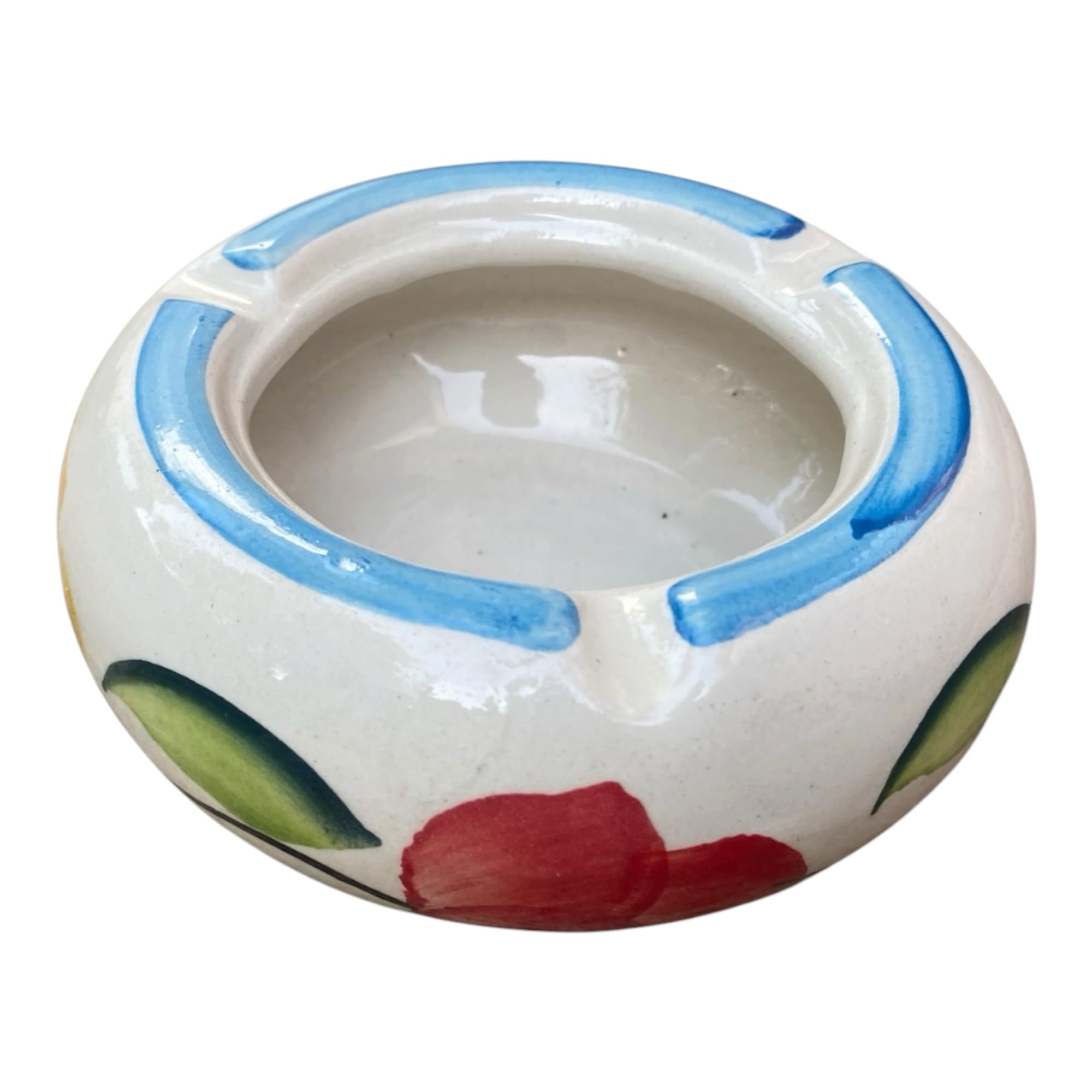 Ceramic Ash Tray/Catcher/Holder for home .. (Sky Blue)-picture-27