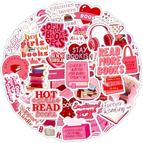 GEEHUA Lot de 60 Autocollants Roses Cover