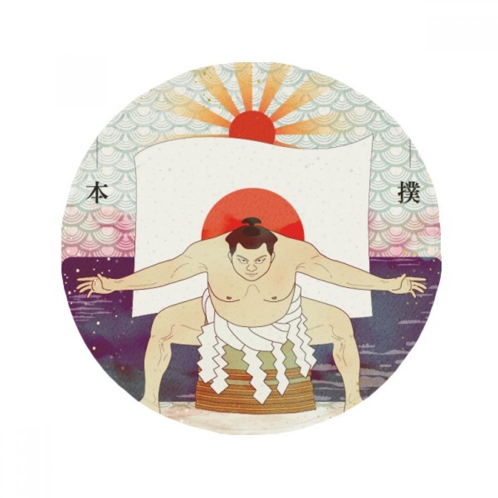 Tapis ukiyo-e antidérapant 80cm pour cuisine et salle de bain