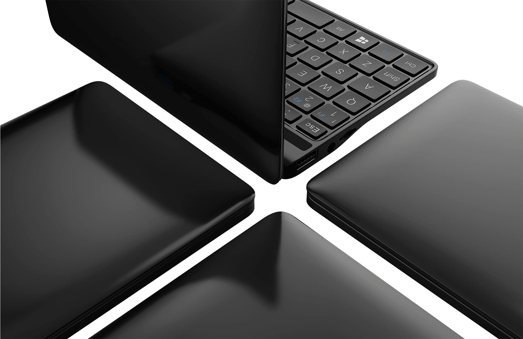 GPD Pocket 2 Amber Black Mini Laptop Ultrabook; Core m3-8100Y, UHD