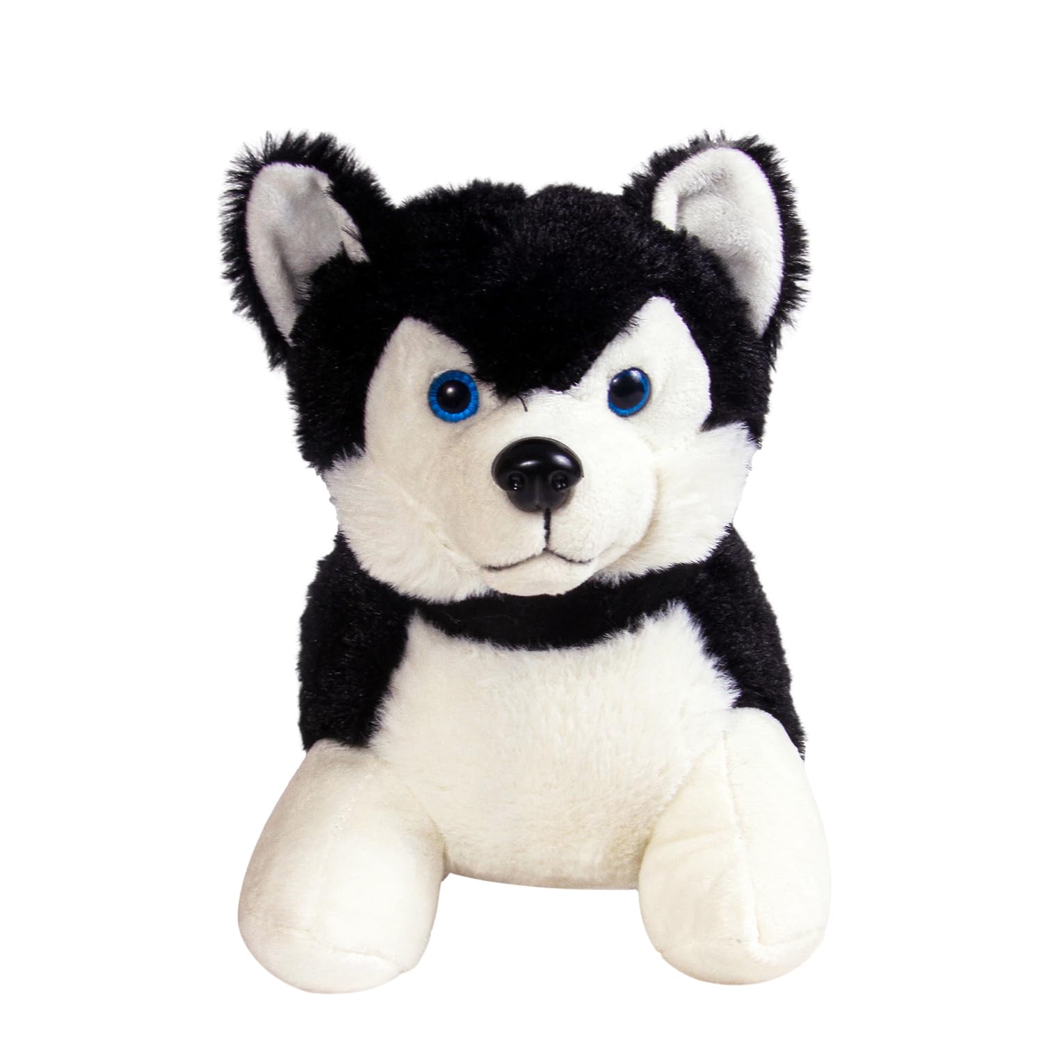 Trovelisia Husky Dog Plush Soft Toy for Boys and Girls, for Kids and Adults, Stuffed Soft Puppy Toy (Black) (B0D3DXG74L) Amazon Price History, Amazon Price Tracker