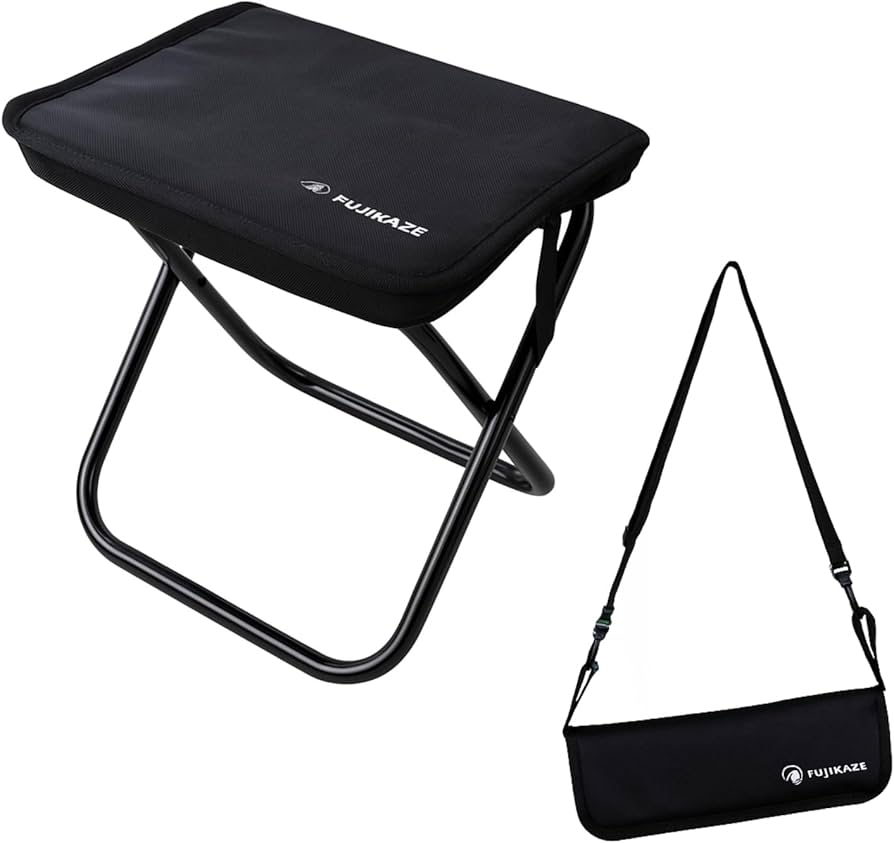 Amazon.co.jp: FUJIKAZE 折りたたみチェア コンパクト椅子 アウトドア
