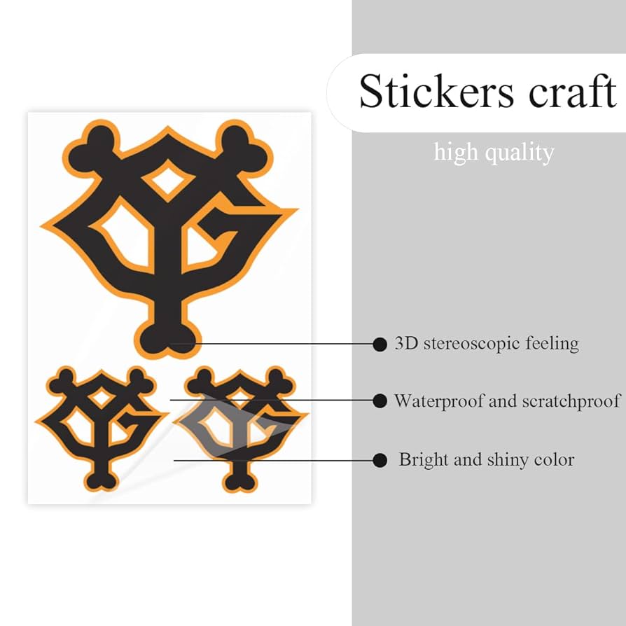 絶版‼️ ステッカー付き‼️Nate Walton ZINE Amazon.co.jp: 読売ジャイアンツ クリスタル ステッカー