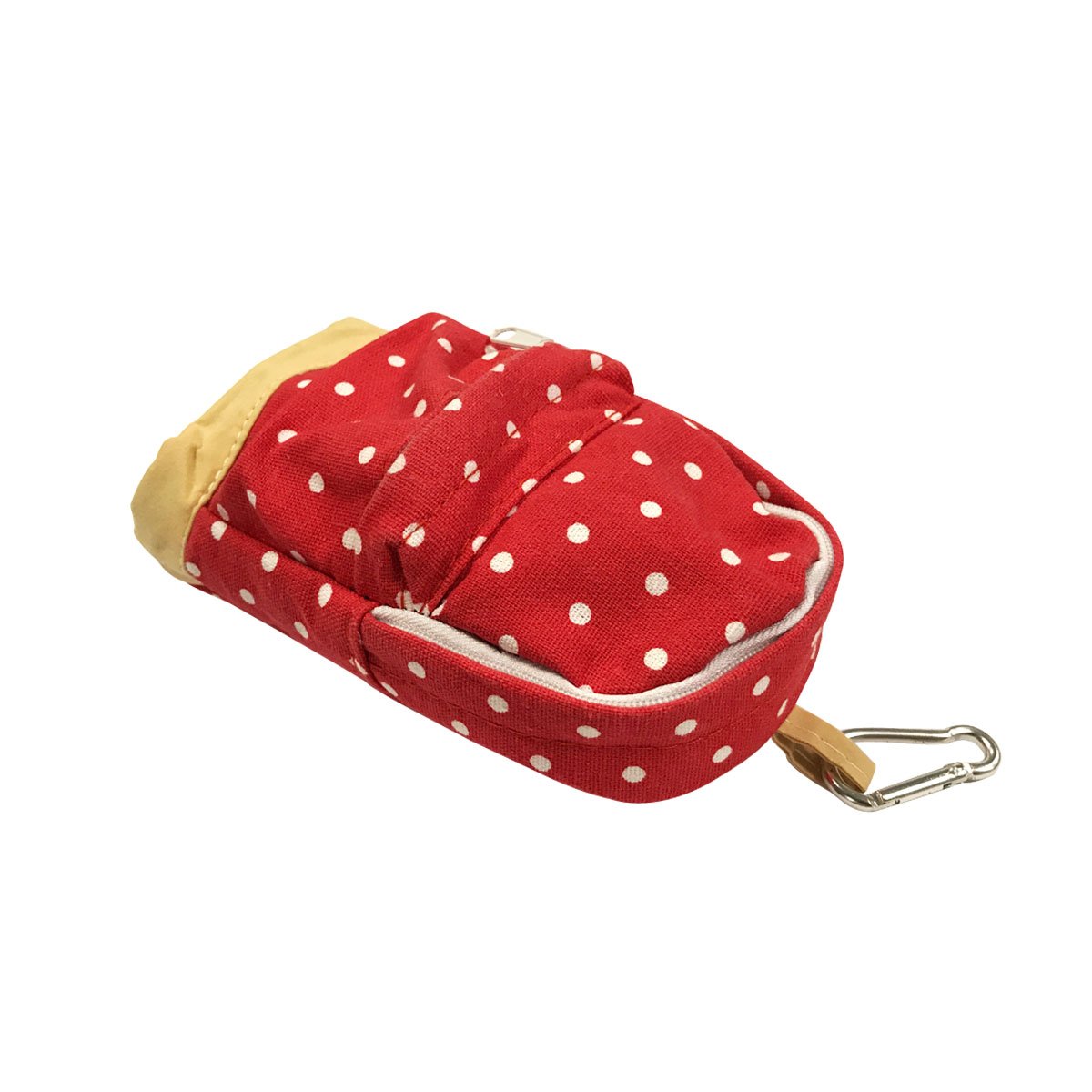 Wrapables - Mini astuccio portamatite, colore: Rosso