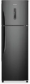 Geladeira Ideal+ Panasonic BT44 Frost Free Inverter 391L Cor Black Inox Look - NR-BT44PV3BA 127V