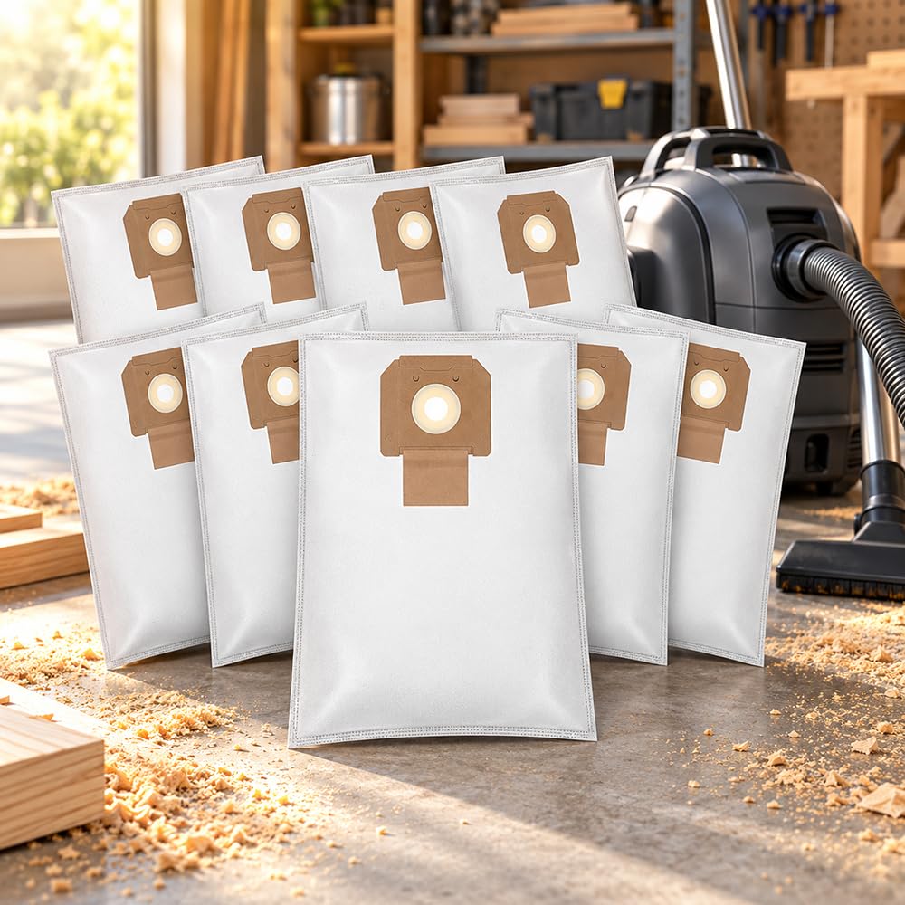 Sacchetti Filtro Polvere Aspirapolvere, per Bosch GAS 35 L AFC Professional