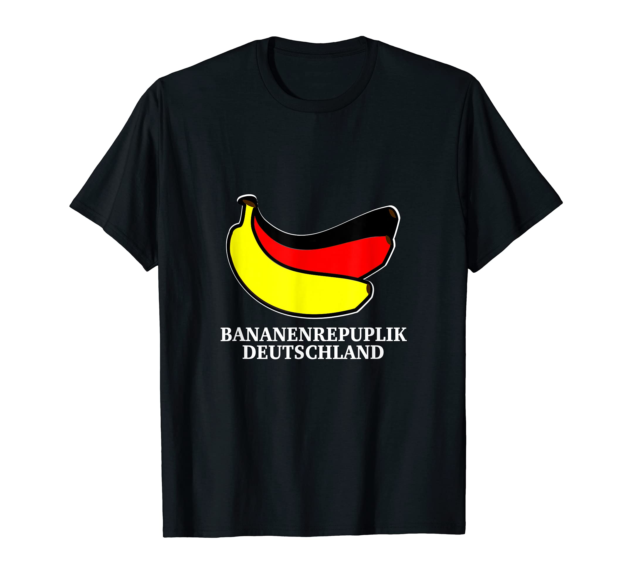 Banana Gift DDR BRD Politics Gift Banana Republic Germany T-Shirt