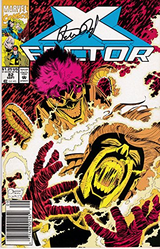 Autographed X-Factor #82 X-Men Signed Peter David VF/NM Epub