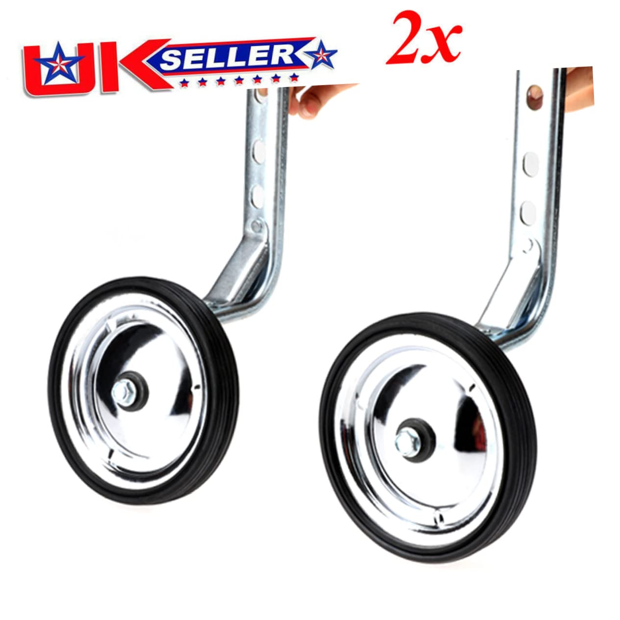 Homoyoyo Rueda De Entrenamiento Niños Bicicleta Estabilizadores para Bicicleta para Niños Ruedas De Soporte De Bicicleta para Niños Rueda para Niños Niños Niñas Rueda Estabilizadores De