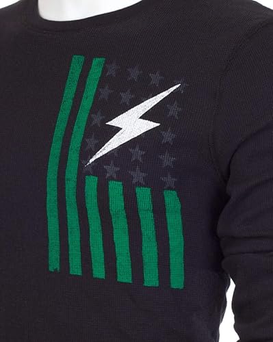 Miniatura 5 de Archaic by Affliction - Camisa térmica para hombre, color negro