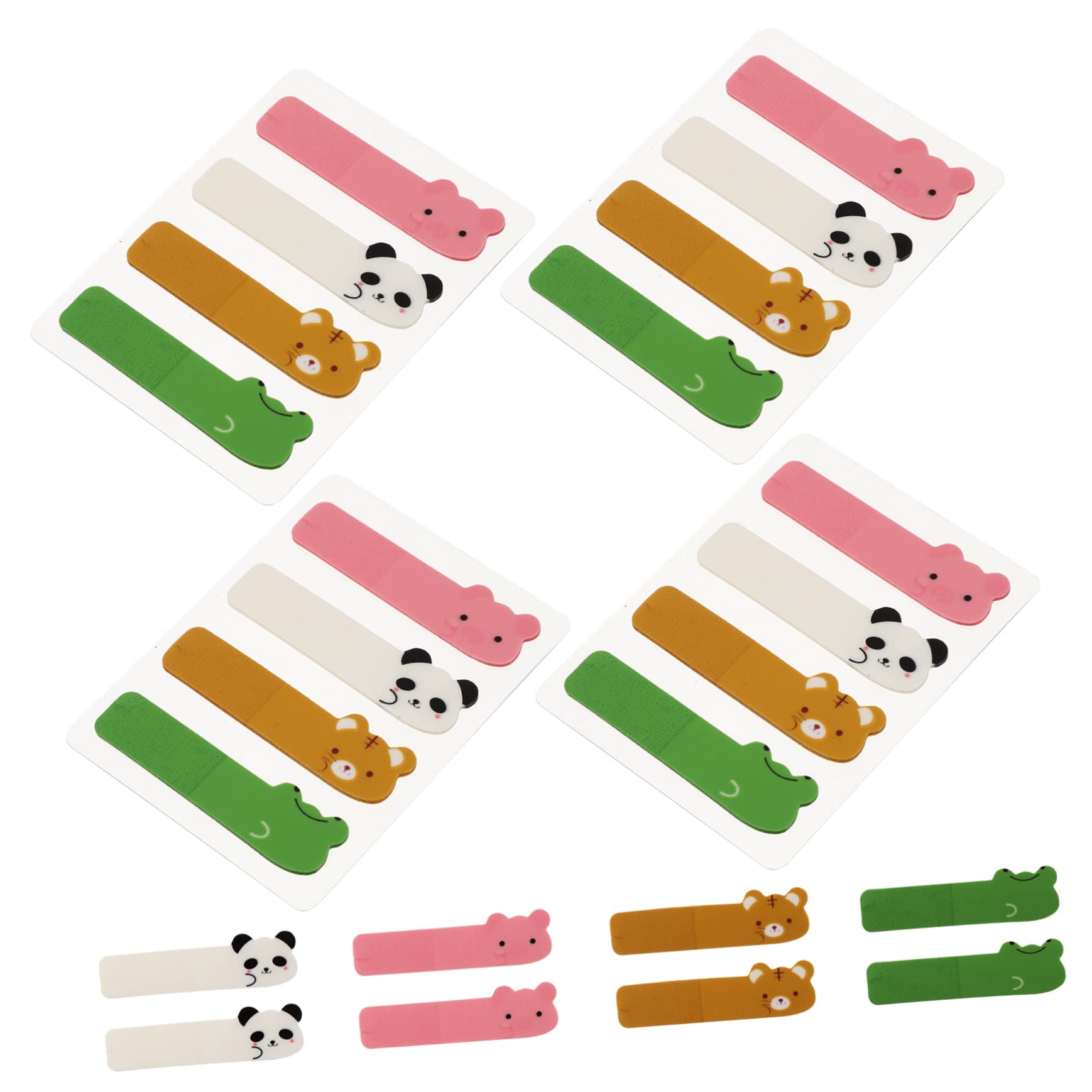 NUOBESTY 5 Juegos De Marcadores De Página Autoadhesivos De Papelería Marcadores De Página Kawaii Suministros Para Anotaciones De Libros 6 Paquetes X 5