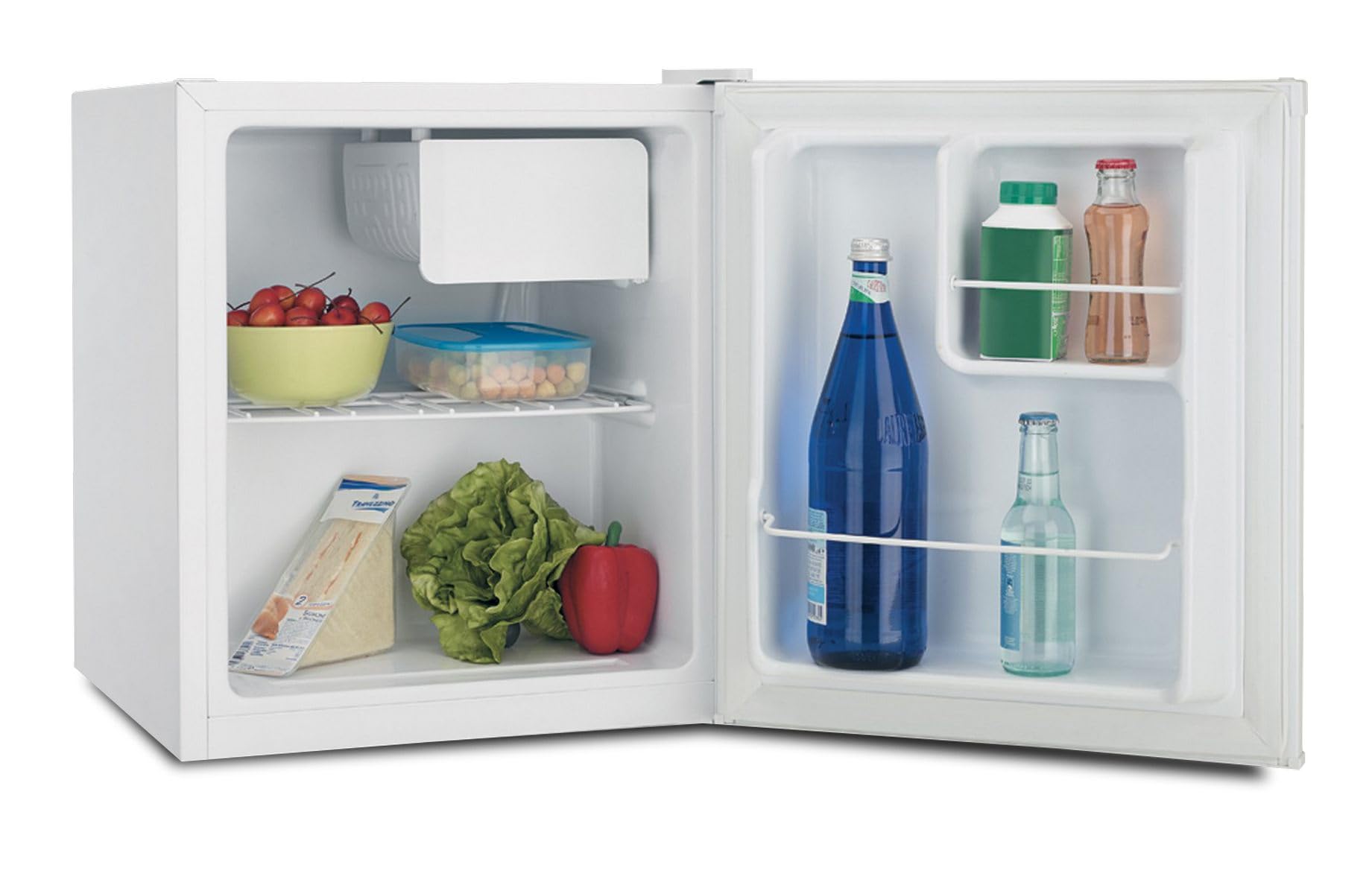 INFINITON Frigorifico Cooler CL-42L5, Altura 51 cm, E, 41 L, Defrost, Chiling Area, Control de temperatura mecánico (Blanco | CL-42L5WED)