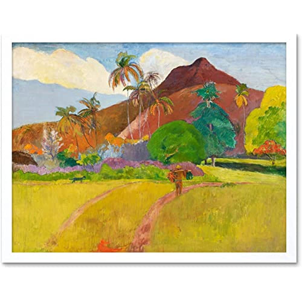 Paul Gauguin Tahitian Landscape Unframed Wall Art Print Poster Home Decor Premium