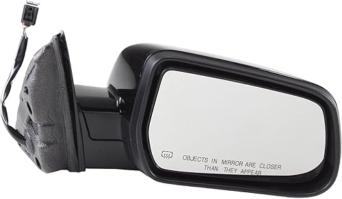 Kool Vue Espejo compatible con Chevrolet Equinox 2010-2017 y GMC Terrain 2010-2017 lado del pasajero calentado manual plegable poder pintable equipo