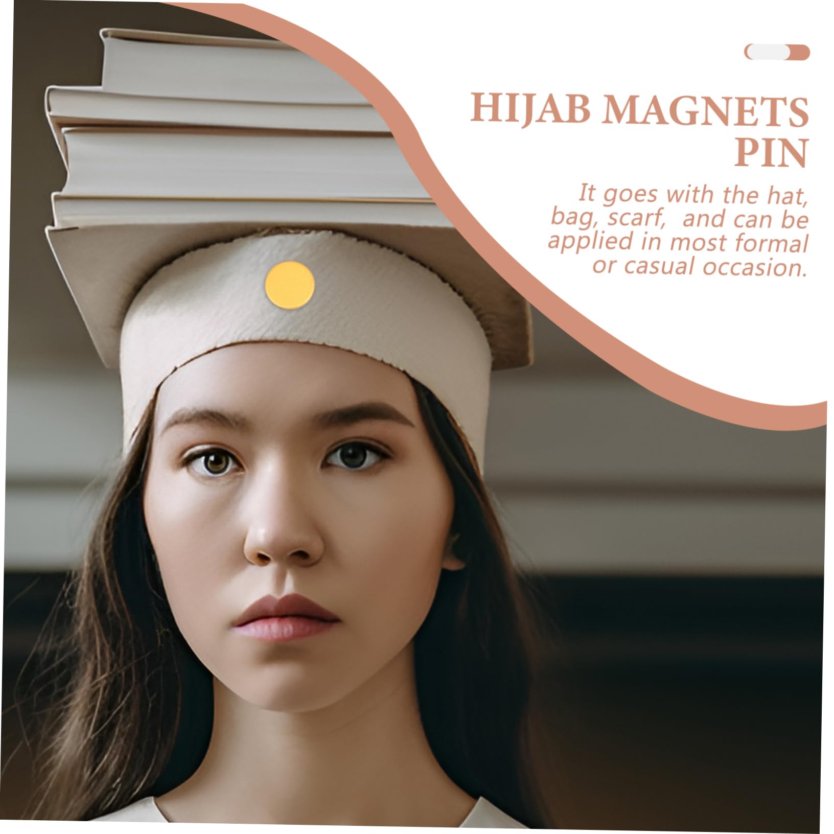 Lurrose 36stücke Magnetische Brosche Magnetische Schalschnalle Für Hijab Und Schals Vielseitige Leichte Und Langlebige Sicherheitsnadel Für Für