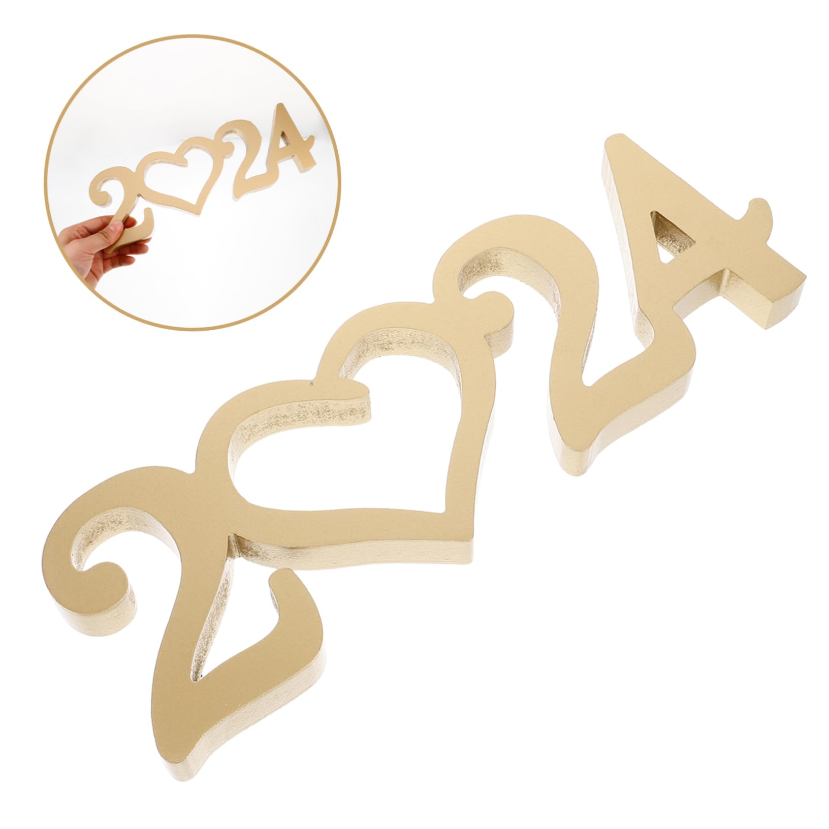Operitacx Ornamentos De Graduación Kit De Accesorios para Fotos Decoración De Fiesta Adorno De Madera Natural para Eventos De Graduación y Sesiones Fotográficas