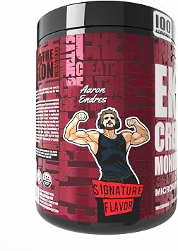Ekkovision Creatine Monohydrate Powder, Black Cherry, 100 Servings
