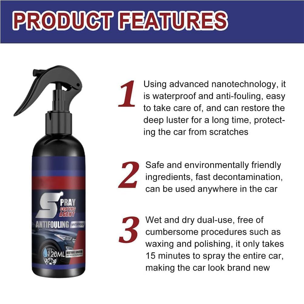 Advanced Car Quick Acting Coating Agent Spray, 3 In Produktbild-Vorschau 5