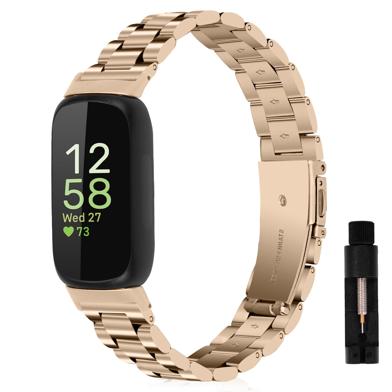 その他 inspire3 FITBIT スマートウォッチ Fitbit Inspire 3 Midnight Zen