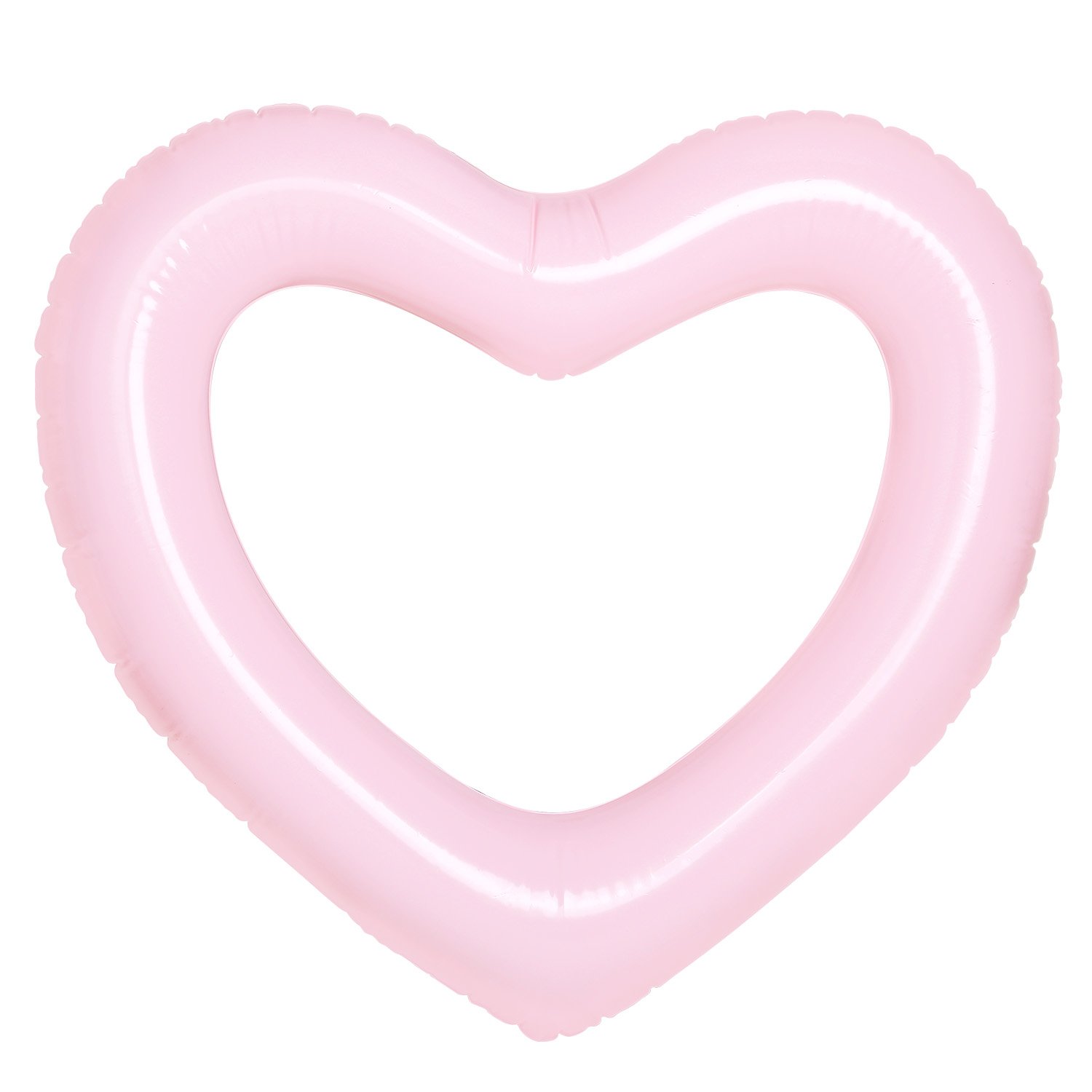MoKo Inflatable Pool Floats for Adults, Clearance Bachelorette Party Decorations Heart Shaped Swim Ring Summer Swimming Tube Water Fun Beach Wedding Pool Toys Swimming Circle