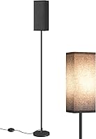 Vista 19 de Juego de 2 lámparas de pie para sala de estar, modernas lámparas de pie altas con interruptores de pie, bombilla no incluida, 64.6'', para sala