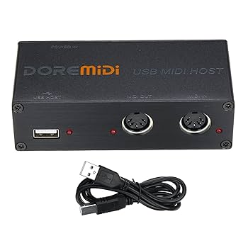 Soul Power Instruments USB-MIDI コンバータ Midi to USB Cable Interface Converter - IN OUT Midi Adapter