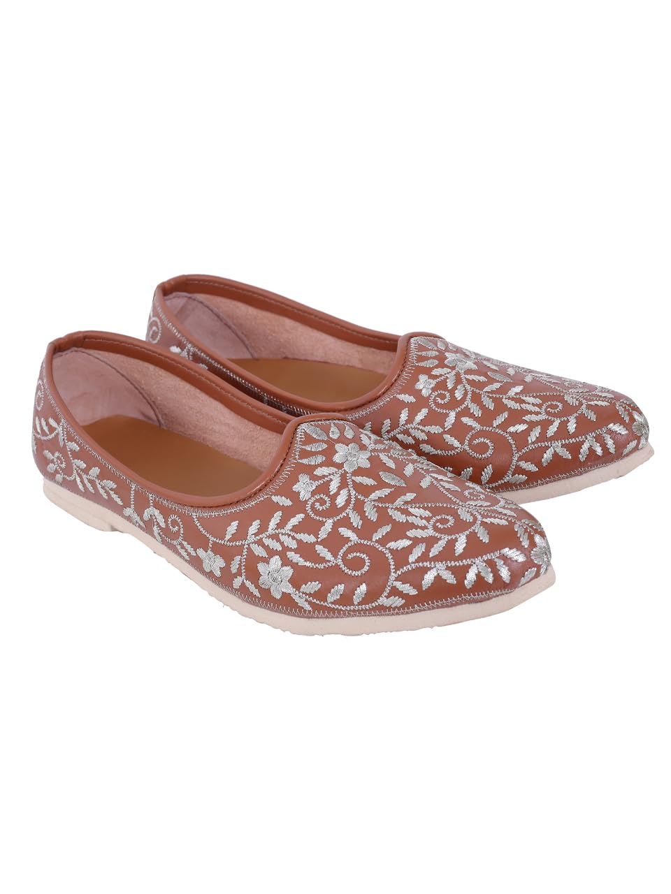 pluxh Men’s Casual Ethnic Jutti – Comfortable Slip-On Mojari Shoes-picture-34