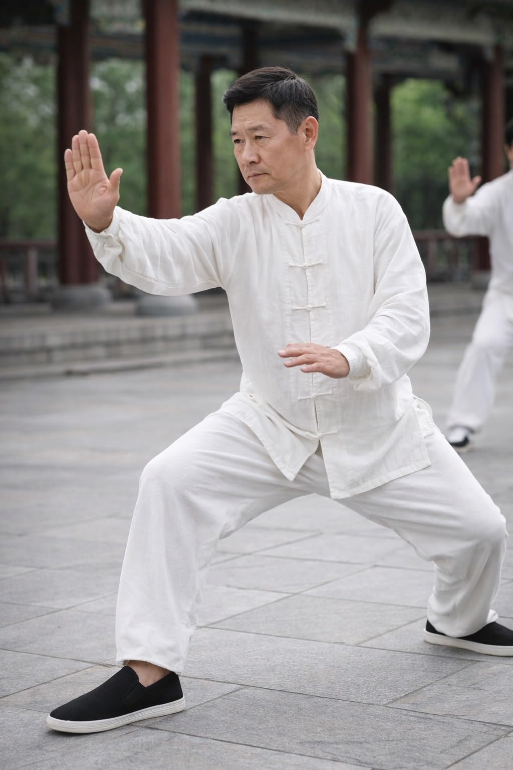 Lazutom Old Beijing Martial Art Kung Fu Tai Chi Cotton Sole Canvas Shoes