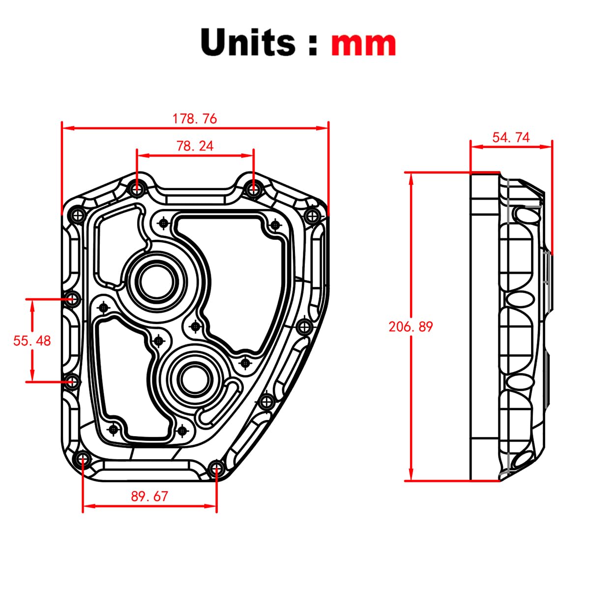 Amazon.com: See Through Clarity Cam Cover for Harley 2001