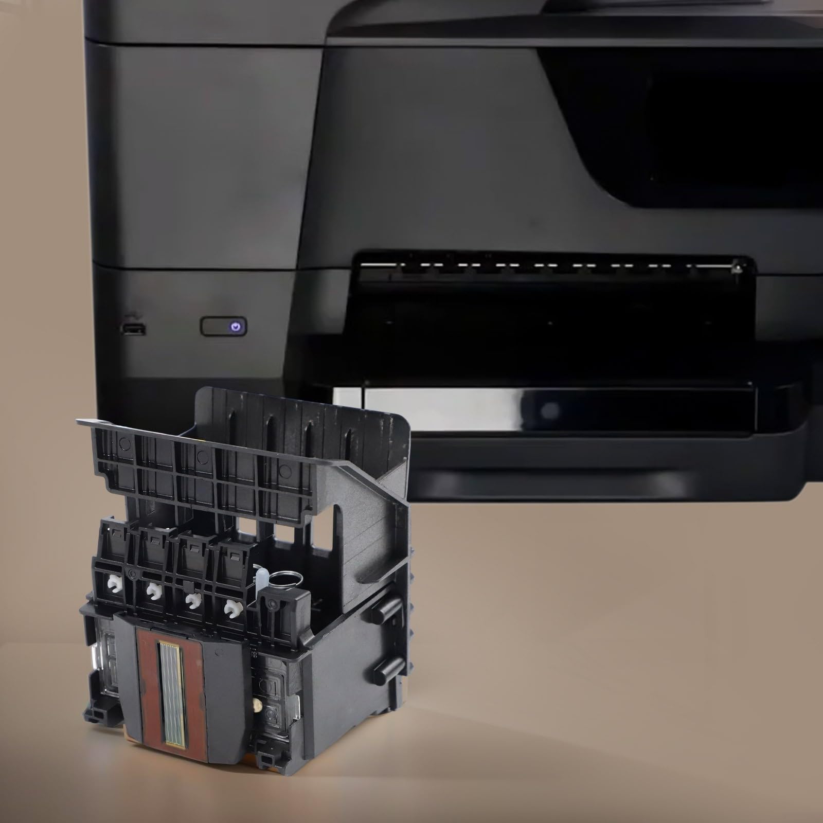 952 955 Druckkopf für HP Pro 8710 8720 8730 8740 7740 7720 8216 8210, Hochzuverlässiges Druckkopf-Ersatzset, streng getestete Düsenmontage für stabile Farbdruckleistung