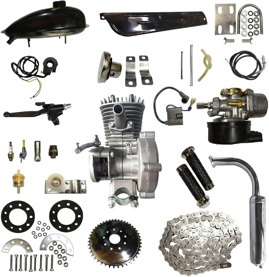 Kit Motor Bicicleta Bike 100cc Completo 2 Tempos Motorizado Genérica