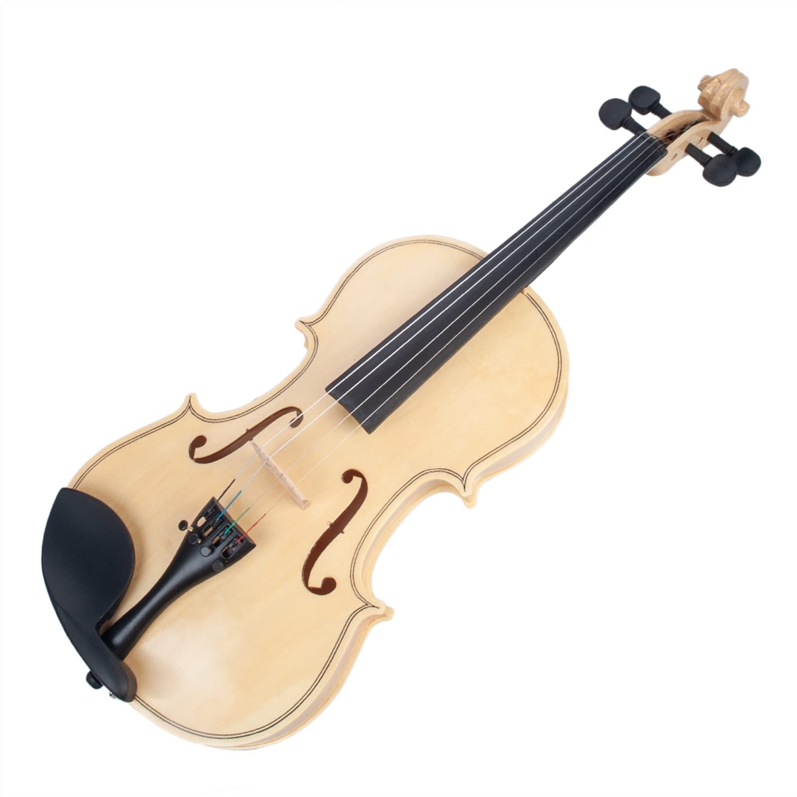 Estudiante violín 4/4 Juego De Violín Acústico Placa De Bosswood con Brasilwood Bow+ Case Estudiante Violín Uso