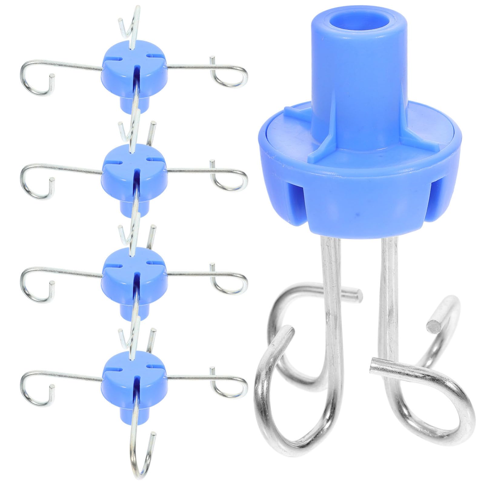 Holibanna 5piezas Soporte De Suero Ganchos Portátiles Accesorios Médicos Optimización De Espacio Resistente y Duradero