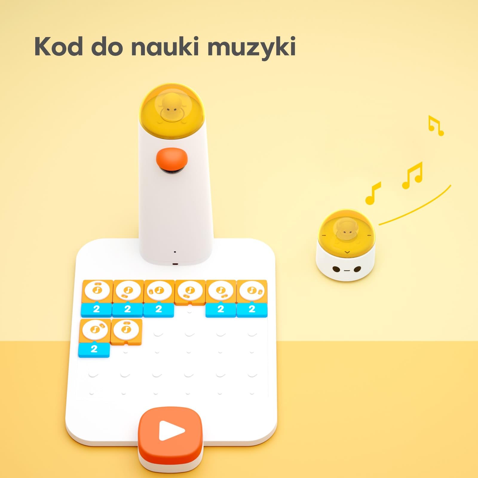 Programowalny robot dla dzieci w wieku od 4 do 10, MatataStudio Coding Set programowalny robot zabawkowy, zestaw do samodzielnego montażu z fizycznym modułem programowania dla początkujących, bez