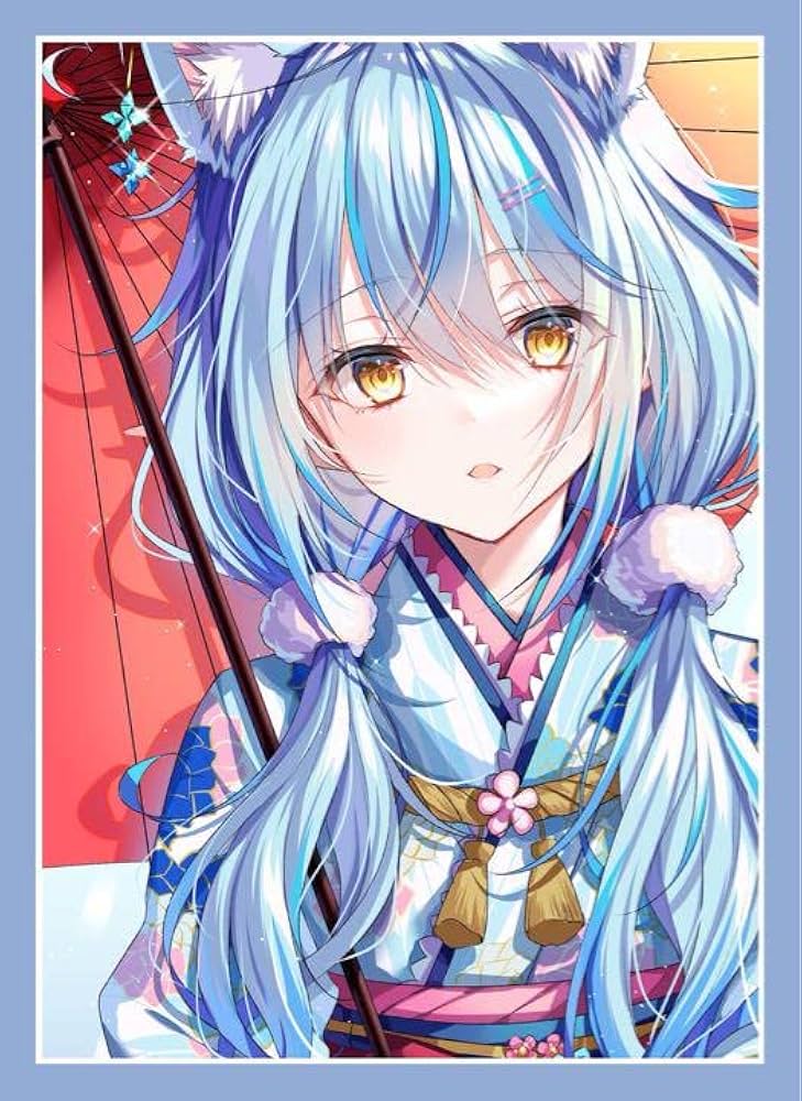 雪花ラミィ　プレイマット　スリーブ Amazon | ホロライブ 雪花 ラミィ ラミイ スリーブ プレイマット