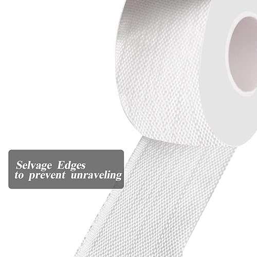 Miniatura 2 de GIEHOUGRIO Cinta de tela de fibra de vidrio, 2 "x 33Yds Cinta de malla de fibra de vidrio pesado resistente al calor y aislamiento, reparación,