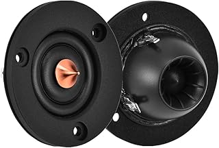 Zerone 1 Pair 2" 4Ohm 30W Silk/Polymer Composite Dome Tweeters Treble Speaker HiFi Stereo Heavy Bass Car Loudspeakers