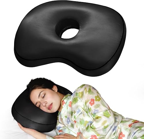 Nockovi Ear Piercing Pillow for Side Sleepers, Orthopedic… - 1