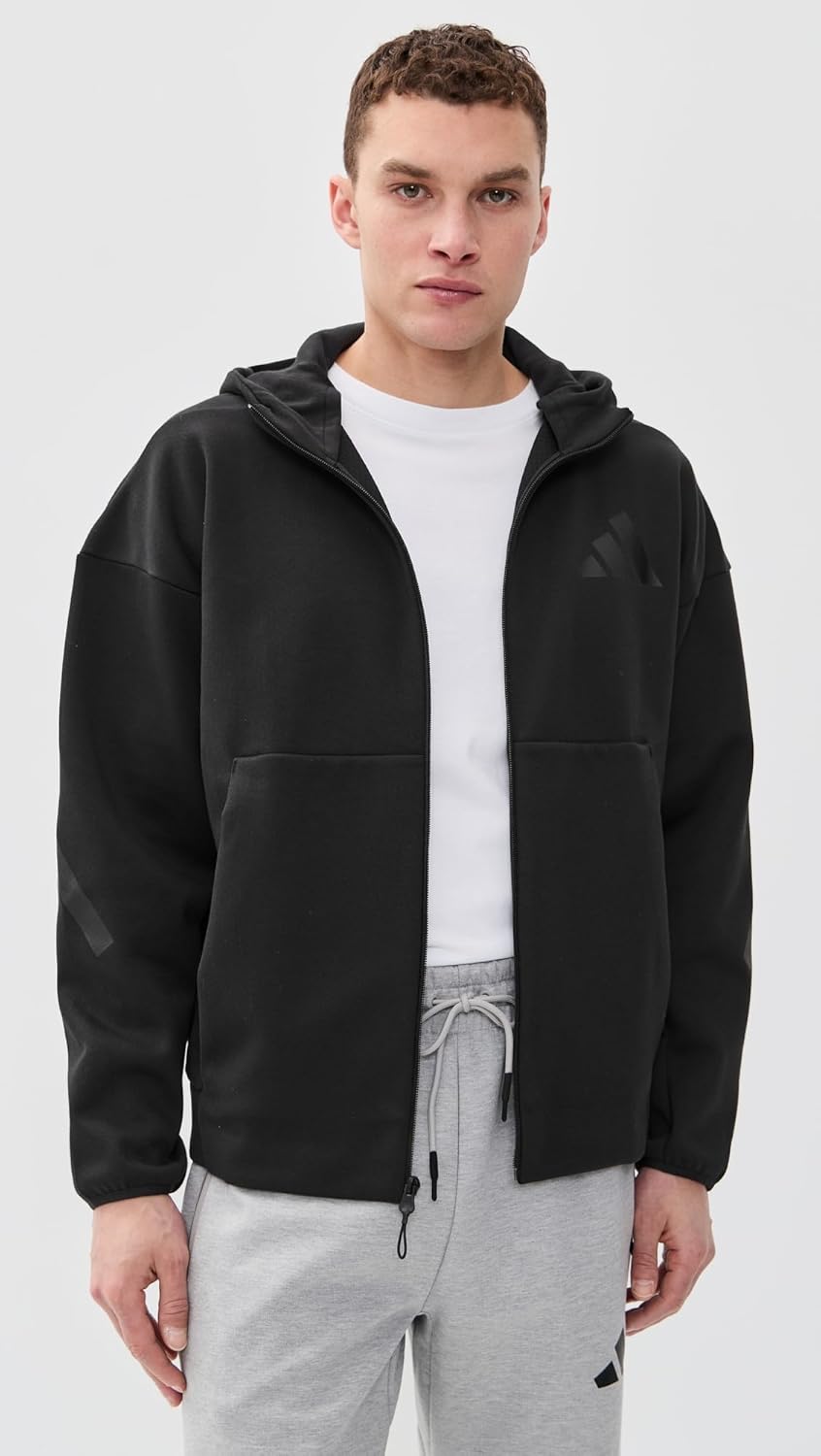 adidas Men's Z.N.E. Full Zip Sweatshirt - Image 6