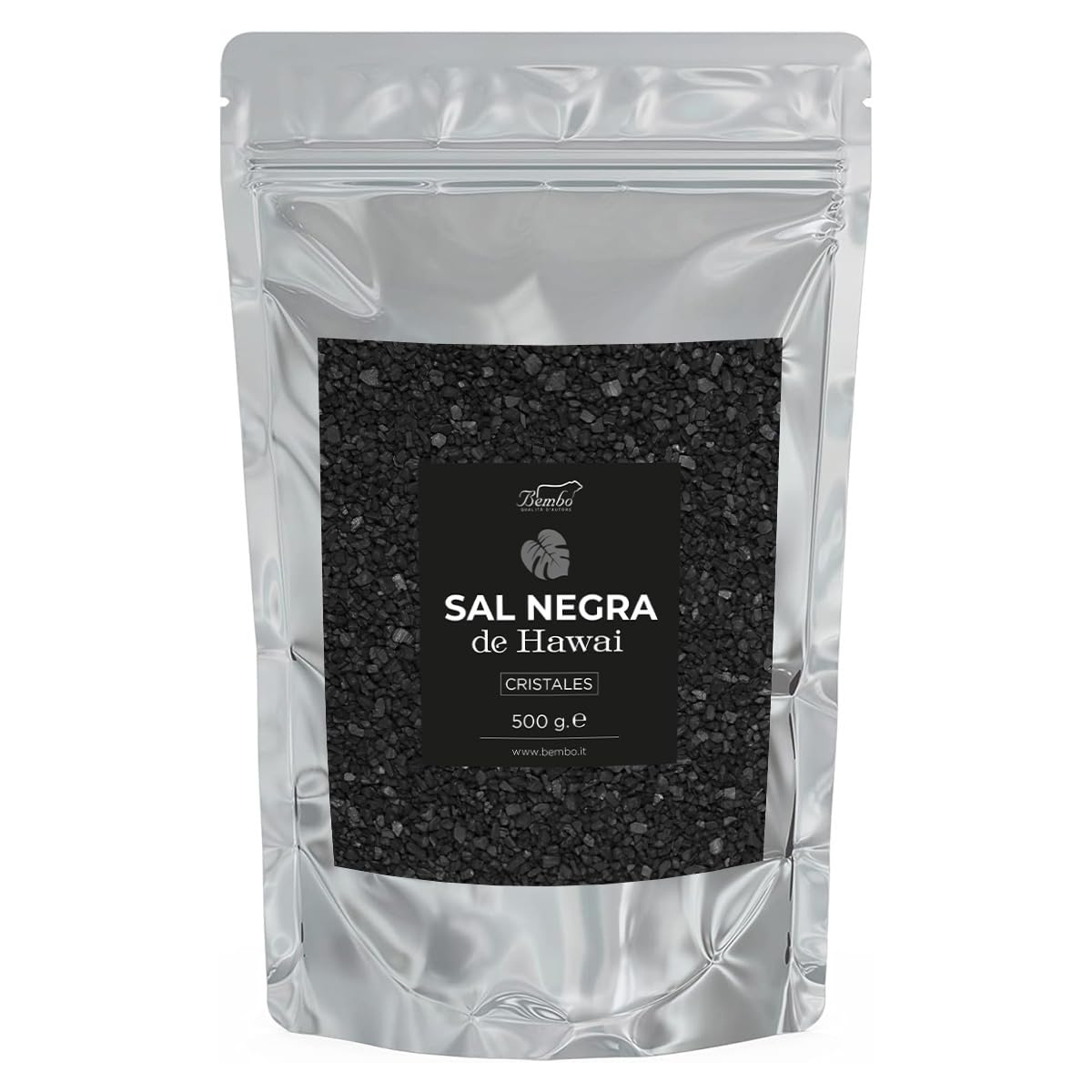 Black Salt of Hawaii Bembo 500 g – Decorative Salt for your fish,...