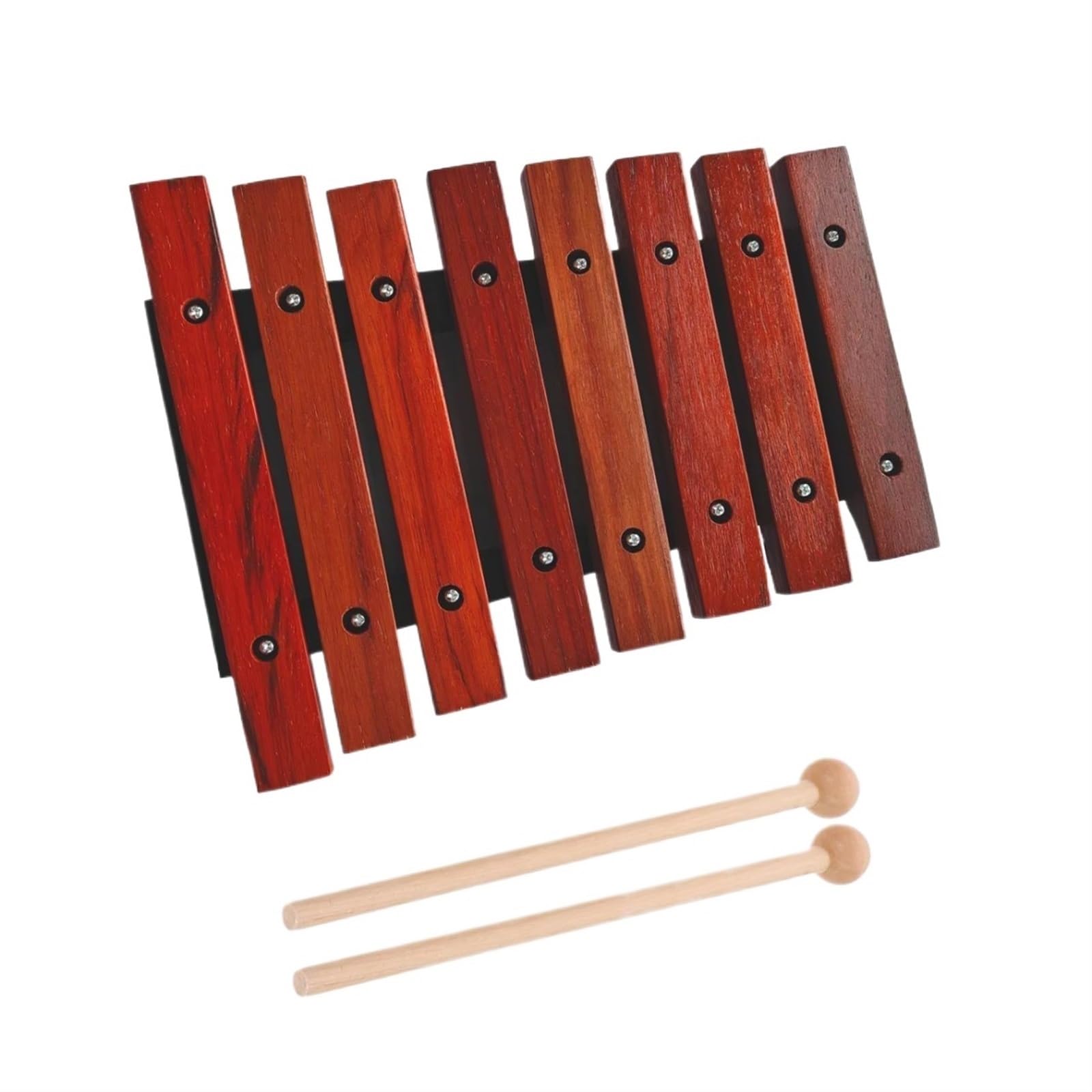 Instrument Ksylofonowy 8 Nut Drewniany Ksylofon Instrument Muzyczny Młotki Brzozowa Sosna Drewniany Instrument Perkusyjny Ksylofon